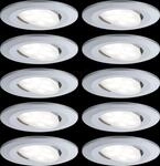 PLM 99923 - Einbauleuchte LED Calla 10 x 6 W, 4000 K, chrom