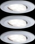 PLM 99929 - Einbauleuchte Calla, 6W, 4000 K, 30&deg;, rund, chrom matt, 3er Set