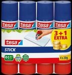 TESA 57088 - tesa&reg; Klebstift 4 x tesa Stick ecoLogo 20 g