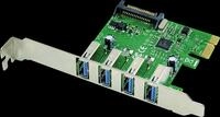 CON EMRICK02G - PCIe x1 > 4x extern USB 3.0 A