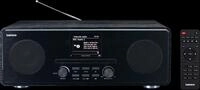 LENCO DIR-260BK - Internetradio, DAB+/UKW, Wlan, CD-Player, Bluetooth