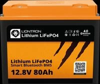 LIO 1280LX - Lithium-Akku, LiFePO4, 12,8 V, 80 Ah, BT BMS