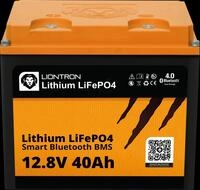 LIO 1240LX - Lithium-Akku, LiFePO4, 12,8 V, 40 Ah, BT BMS