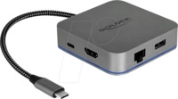 DELOCK 87742 - Port Replicator, USB Type-C