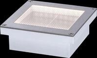 PLM 94238 - LED-Solarleuchte, Bodeneinbauleuchte, silber, IP67