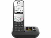 GIGASET A690ASW - DECT Telefon, 1 Mobilteil, Anrufbeantworter, schwarz