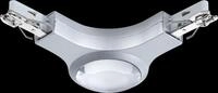 PLM 95485 - URail Verbinder L-St&uuml;ck, beleuchtet, 141x141 mm, 5,3 W, chrom
