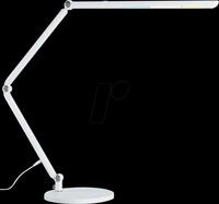 PLM 78911 - LED-Schreibtischleuchte, 9,5 W, 700 lm, dimmbar, wei&szlig;