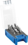 PFERD 22900833 - Fr&auml;sstift Set, 18-tlg, Zahnung 3, &Oslash; 12/8/6mm. Schaft-&Oslash; 6mm