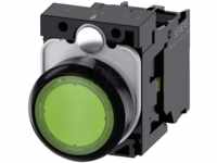 ACT 2AB40-1BA0 - Leuchtdrucktaster, 1 NO, grün, rund