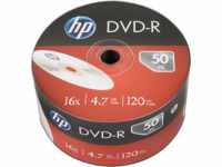 HP DME00070 - DVD-R 4.7GB/120Min, 50-er Bulk