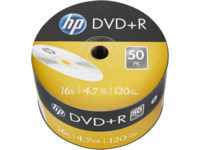 HP DRE00070 - DVD+R 4.7GB/120Min, 50-er Bulk