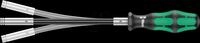 WERA 05028161001 - Bithalter, 393S Kompakt Bit-Handhalter, extra slim, flexibler Sc