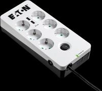 EATON PB6UD - Blitz- / &Uuml;berspannungschutz, 6-fach, Schutzkontakt, USB