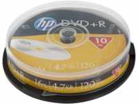 HP DRE00027 - DVD+R 4.7GB/120Min, 10-er Cakebox