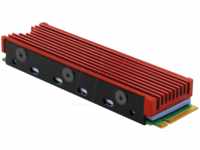 AXG CLR-M2 - Kühlkörper für M.2 SSD 2280 rot