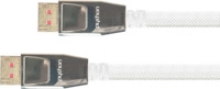 PYT M0215 - DisplayPort Kabel, DisplayPort 1.4 Stecker, 5 m, wei&szlig;