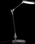 PLM 78910 - LED-Schreibtischlampe, Numis mit QI Lader, schwarz