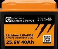 LIO 2440LX - Lithium-Akku, LiFePO4, 25,6 V, 40 Ah, BT BMS