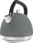N KAWK520EGY - Wasserkocher 1,8 l, Soft-Touch, grau