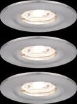 PLM 94301 - Einbauleuchte Nova mini Coin, 3 x 4 W, 2700 K, Eisen