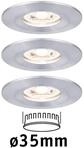 PLM 94305 - Einbauleuchte Nova Mini Coin, 3x4 W, 2700 K, rund, alu