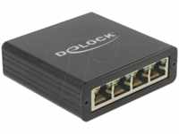 DELOCK 62966 - Netzwerkadapter, USB 3.0, Gigabit Ethernet, 4 x RJ45