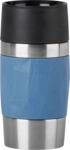 EMSA N2160200 - emsa Isolierbecher Travel Mug Compact blau 0,3 l