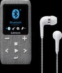 LENCO XEMIO861GY - MP3-Player, FM-Radio, Bluetooth, Akku, grau
