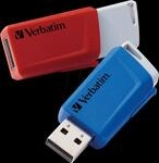 VERBATIM 49308 - USB-Stick, USB 3.2, 32 GB, Store'n'Click, 2er-Pack