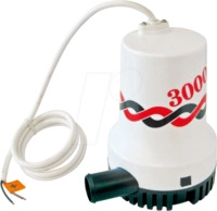SIN 204454 - Marine Tauchpumpe, 12 V/DC, 3000 GPH