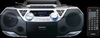 LENCO SCD-720SI - Boombox, SCD-720 mit Radio, CD, Kassette, USB und Bluetooth