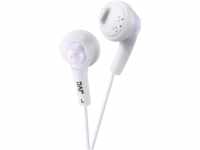 JVC HA-F160-W - Gummierter In-Ear Kopfhörer, weiß