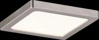PLM 92954 - LED-Einbaupanel Areo, 5 W, 3000 K, eckig, nickel