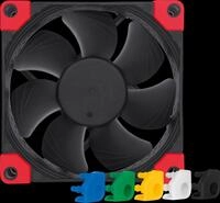 NO NF-A8 PWM SW - NOCTUA NF-A8 PWM chromax.black.swap Geh&auml;usel&uuml;fter, 80 mm