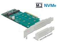DELOCK 89045 - Konverter PCIe x8 > 2 x M.2 NVMe