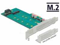 DELOCK 89047 - Konverter PCIe x4 > 2 x M.2 NVMe