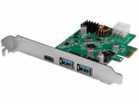 LOGILINK PC0090 - PCIe > 1 x extern USB 3.0 Type C, 2x USB 3.0 Typ A