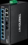 TRN TI-G102 - Switch, 10-Port, Gigabit Ethernet, DIN Rail