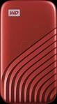 WDBAGF0020BRD - WD My Passport SSD, Rot, 2 TB, USB-C 3.1