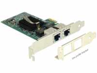 DELOCK 89944 - Netzwerkkarte, PCI Express, 2 x Gigabit Ethernet