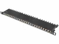 GC N0136 - Patchpanel 19'', 24-Port, Cat.6, 0,5 HE