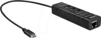 LINDY 43249 - Netzwerkkarte, USB-C, Gigabit Ethernet, 1x RJ45