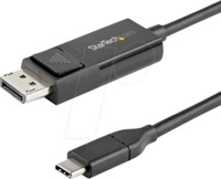 ST CDP2DP2MBD - USB C Stecker auf DP Stecker, DP 1.4, 4K 60 Hz, 2,0 m
