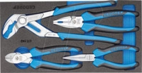 GEDO 1500CT1-142 - Zangen-Sortiment in Check-Tool-Modul