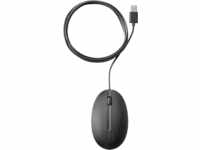 HP 9VA80AA - Maus (Mouse), Kabel, USB, schwarz