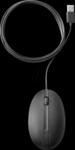 HP 9VA80AA - Maus (Mouse), Kabel, USB, schwarz
