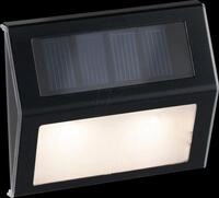 PLM 94234 - LED-Solarleuchte, Strahler, grau, IP44