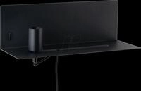 PLM 78920 - Wandleuchte Devara, E27, schwarz