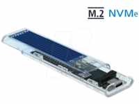 DELOCK 42620 - Externes Gehäuse für M.2 NVMe PCIe SSD, USB 3.1